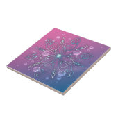 Underwater Shiny Elegant Luxurious Royal Mandala  タイル (側面)