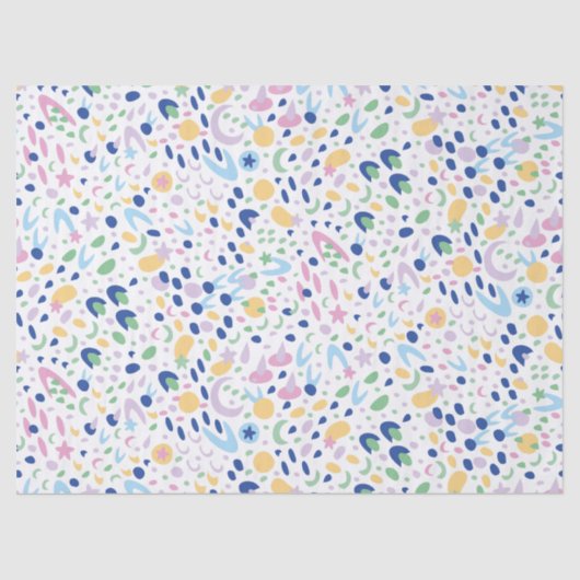 Underwater space. 薄葉紙 (正面)