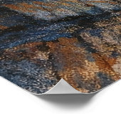 Underwater Visitor - Pastel Painting Style Art ポスター (角)