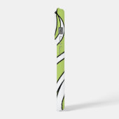 Underwater  Wave lime green iPhoneケース (左側面)