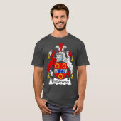 Underwood Coat of Arms  Family Crest Tシャツ (正面フル)