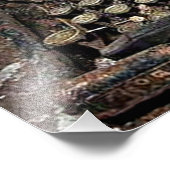 Underwood, vieille machine à écrire フォトプリント            (角)