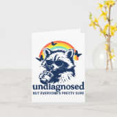 Undiagnosed But Everyone's Pretty Sure Funny Racco カード (黄色い花)