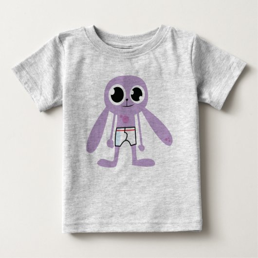 undieのbunnie ベビーTシャツ (正面)