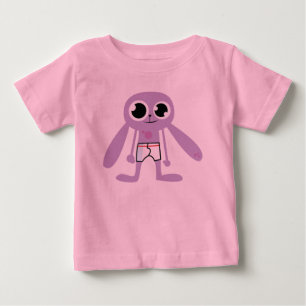 undieのbunnie PJ ベビーTシャツ