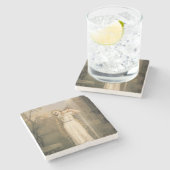 Undine (by John William Waterhouse) ストーンコースター (横)