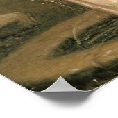 Undine by John William Waterhouse ポスター (角)