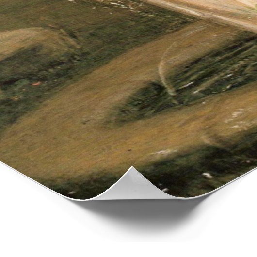 Undine by John William Waterhouse ポスター (角)