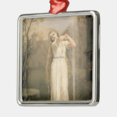 Undine (by John William Waterhouse) メタルオーナメント (左)