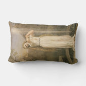 Undine (by John William Waterhouse) ランバークッション (裏面)