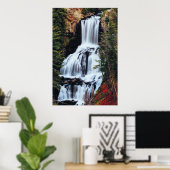 Undine Falls, Yellowstone ポスター (ホームオフィス)