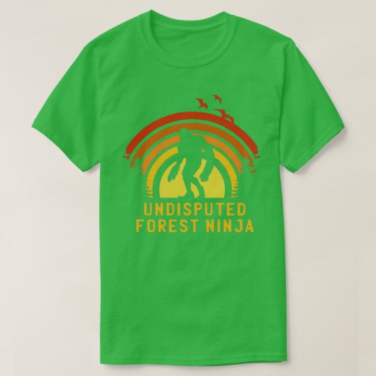 Undisputed Forest Ninja Tシャツ (デザイン正面)