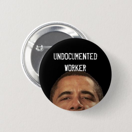 undocumentedworkerobama、UNDOCUMENTEDWORKER 缶バッジ (正面&裏面)