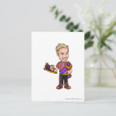 Undutchable Kreludorのスタッフプレーヤー ポストカード (スタンド正面)