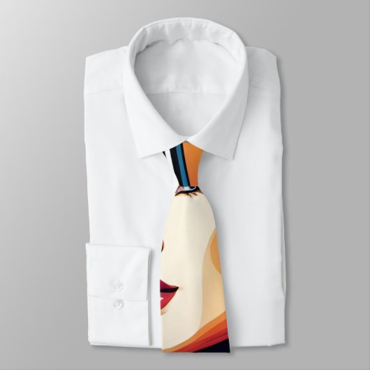 Une belle femme cow-boy ネクタイ (タイ)