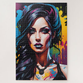 Une belle gothique moderne ジグソーパズル