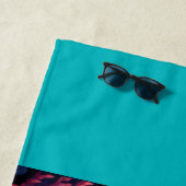 Une belle tortue ビーチタオル (インサイチュ)