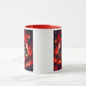 Une coccinelle monstrueuse et terrifiante. マグカップ (中央)