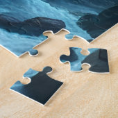 Une entrée de grotte fascinante ジグソーパズル (側面)