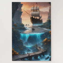 Une entrée de grotte fascinante ジグソーパズル