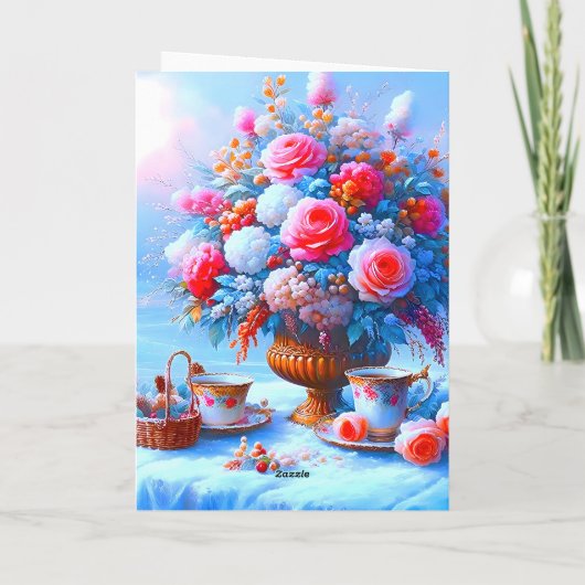 - Une expérience complètement imprévisible, carte サンキューカード (裏面)