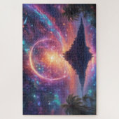 Une île sous les étoiles ジグソーパズル (縦)