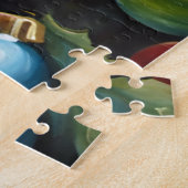 Une jolie souris fêtant noël ジグソーパズル (側面)