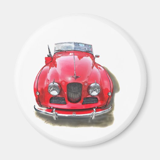 Une Jowett-Jupiter, voiture rare !!!! マグネット (正面)