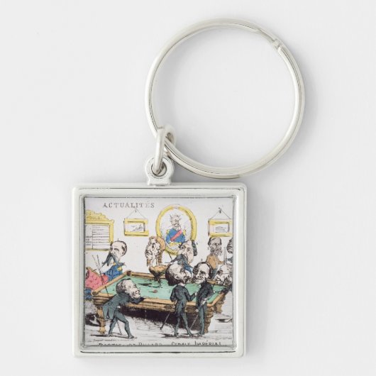 Une Partie de Billardのau Cercle Imperial キーホルダー (正面)