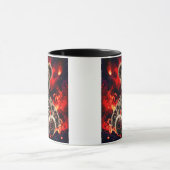 Une peluche d'un nounours horrible. マグカップ (中央)