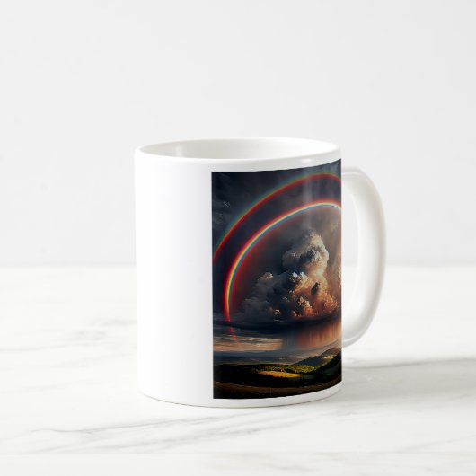 Une représentation céleste en plain ciel. コーヒーマグカップ (正面右)