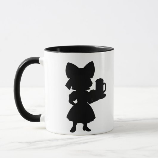 Une serveuse alsacienne マグカップ (左)