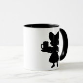 Une serveuse alsacienne マグカップ (正面右)