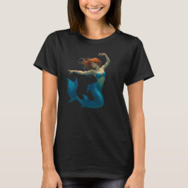 Une sirène danse tシャツ