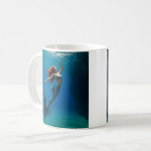 Une sirène remonte à la surface コーヒーマグカップ (正面左)