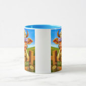 Une vache super cool マグカップ (中央)