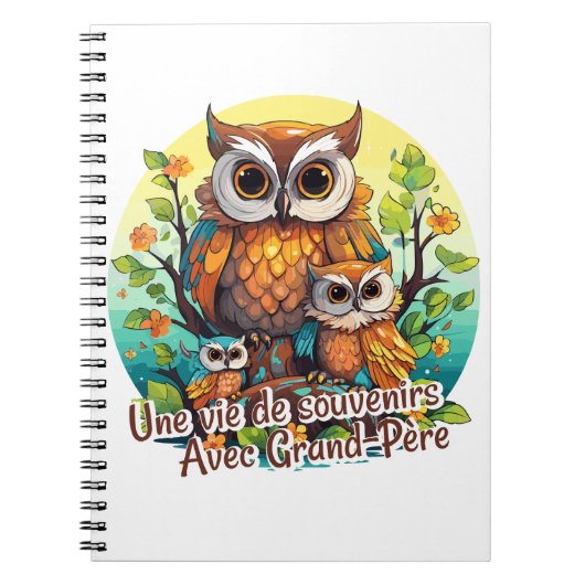 Une vie de souvenirs avec Grand-Père ノートブック (正面)