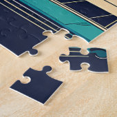 Une ville rétro-futuriste ジグソーパズル (側面)