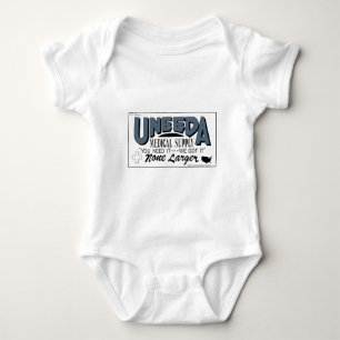 Uneedaの医薬品(生きている死者のリターン) ベビーボディスーツ