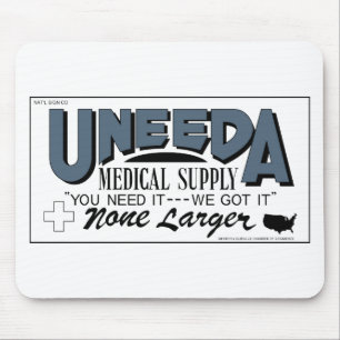 Uneedaの医薬品(生きている死者のリターン) マウスパッド