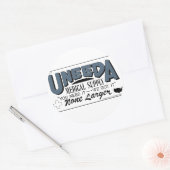 Uneedaの医薬品(生きている死者のリターン) ラウンドシール (封筒)