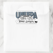 Uneedaの医薬品(生きている死者のリターン) ラウンドシール (バッグ)