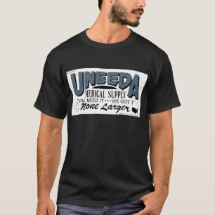 Uneedaの医薬品(生きている死者のリターン) Tシャツ