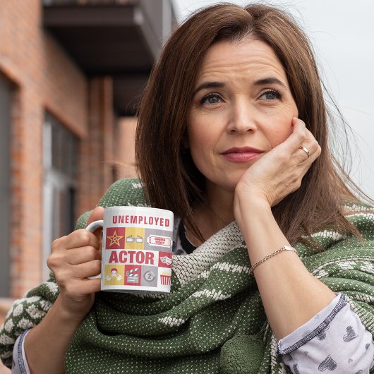 Unemployed Actor Iconic Designed コーヒーマグカップ
