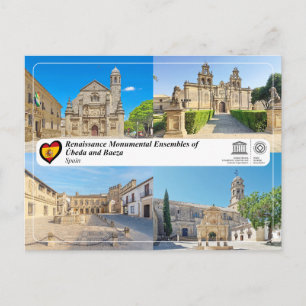 UNESCO - ウベダとバエサのルネサンス様式の建造物群 ポストカード