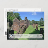 UNESCO - グアラニー人のイエズス会宣教施設群 ポストカード (正面/裏面)