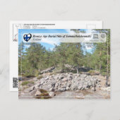 UNESCO – サンマラヒンデンマクのブロンズ時代の埋葬地 ポストカード (正面/裏面)