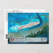 UNESCO – パパナノモカヤ – フリゲートフランスのショール ポストカード (正面/裏面)