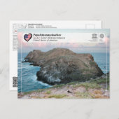 UNESCO – パパナモカヤ – ネッカー島 ポストカード (正面/裏面)