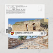 UNESCO - ローマ時代の城壁とアルバラーナのイスラム時代の塔 ポストカード (正面/裏面)